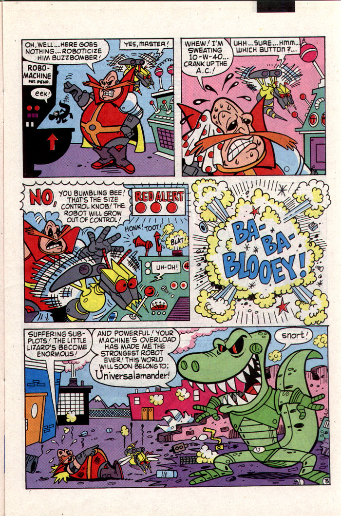 Sonic - Archie Adventure Series November 1993 Page 3
